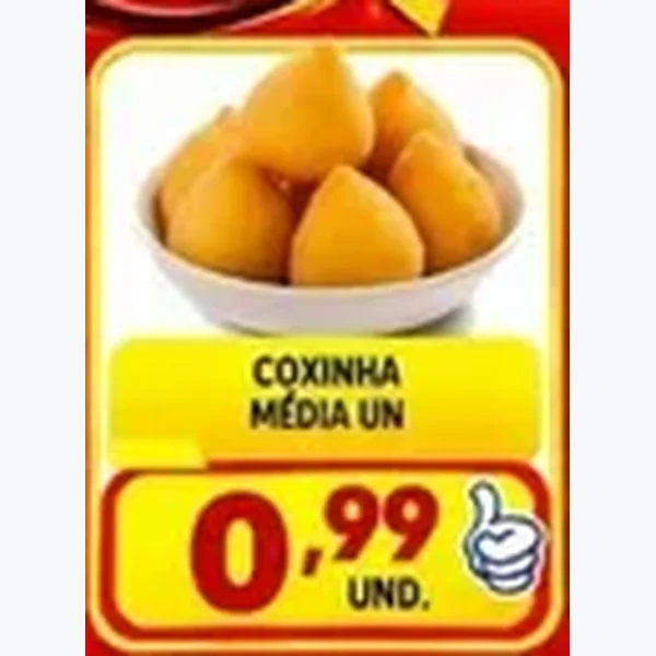 Recorte do encarte de Coxinha
