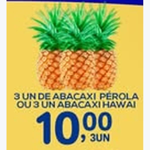 Recorte do encarte de Abacaxi Hawai