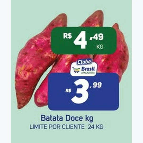 Recorte do encarte de Batata Doce