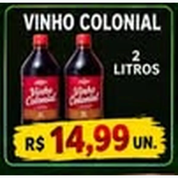 Vinho Colonial 2 L