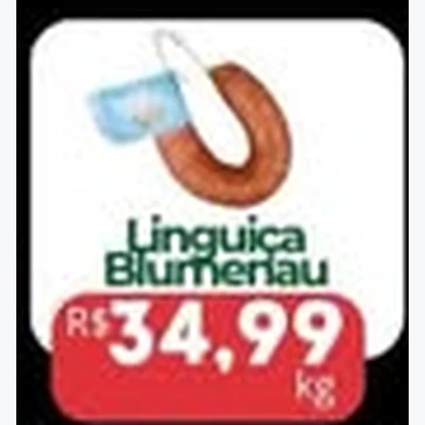 Recorte do encarte de Linguiça Blumenau