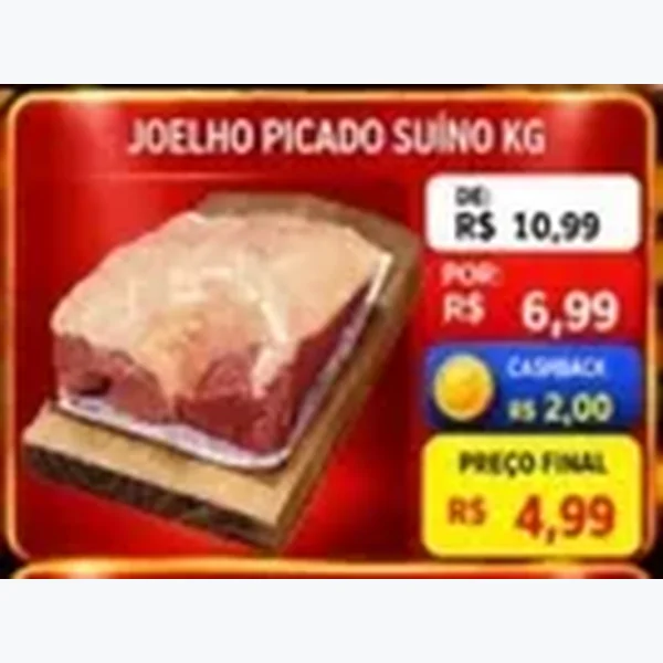 Recorte do encarte de Joelho Picado Suíno