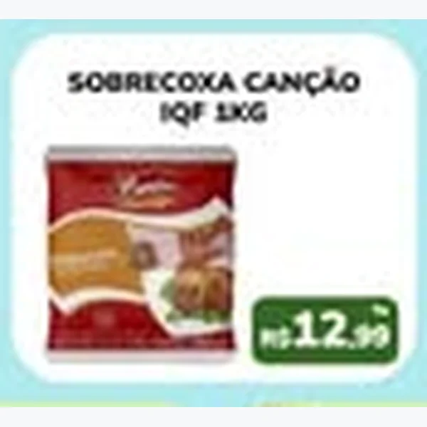 Sobrecoxa Iqf Canção 1 kg