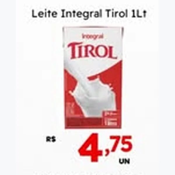 Leite Integral Tirol 1 L