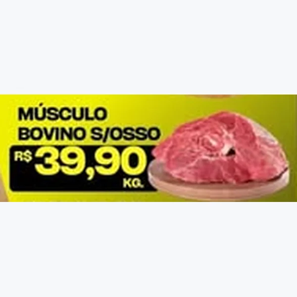 Músculo Bovino S/osso