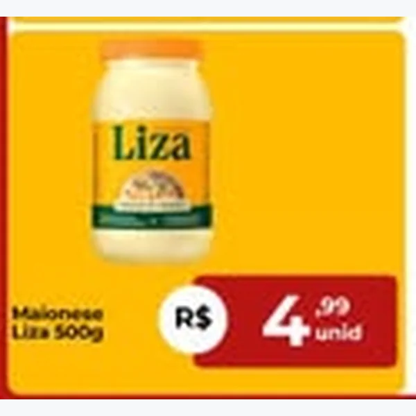 Maionese Liza 500 g