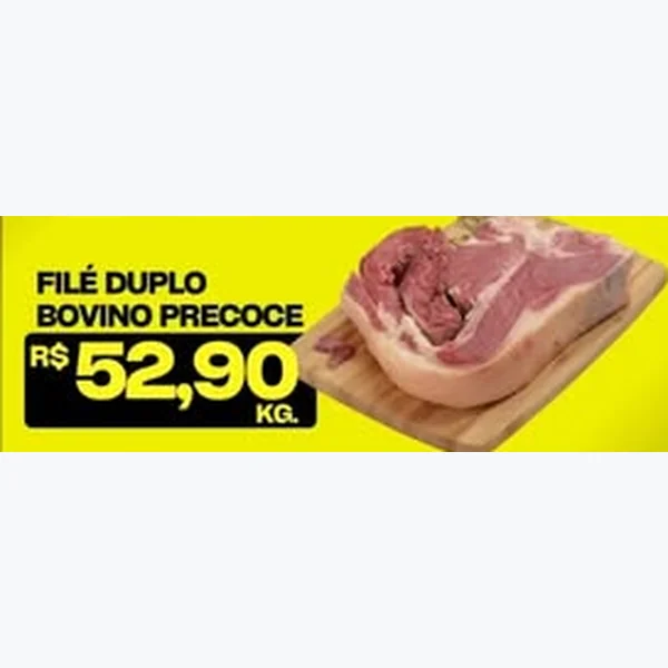 Filé Duplo Bovino Precoce
