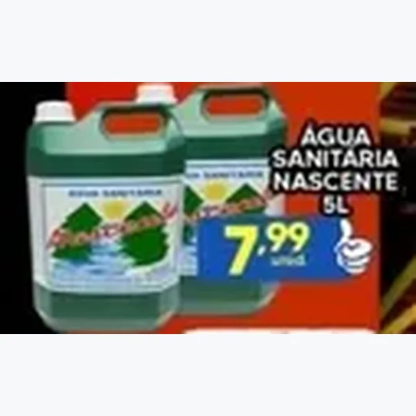 Água Sanitária Nascente 5 L