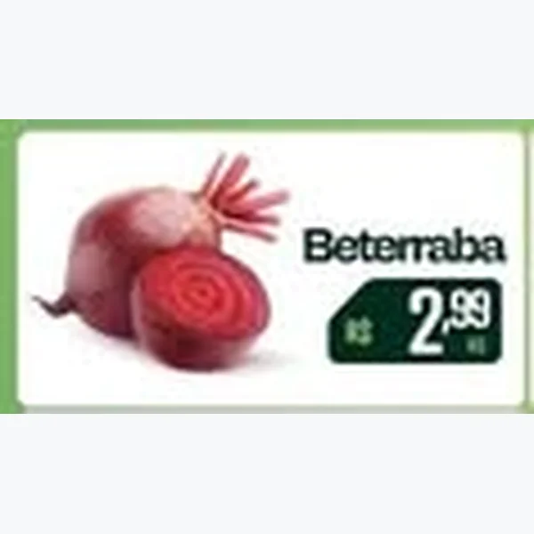 Recorte do encarte de Beterraba
