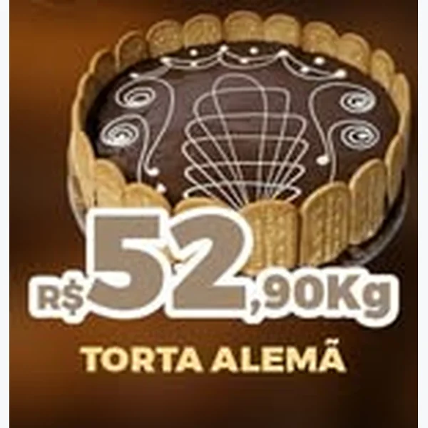 Recorte do encarte de Torta Alemã