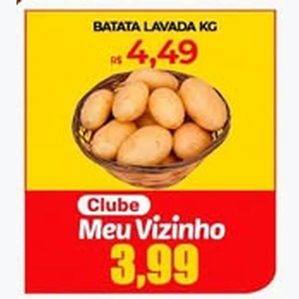 Recorte do encarte de Batata Lavada