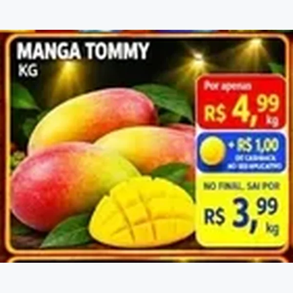 Recorte do encarte de Manga Tommy