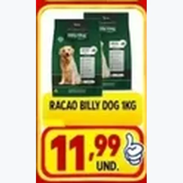 Ração Billy Dog 1 kg