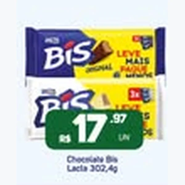 Chocolate Bis Lacta 302,4 g