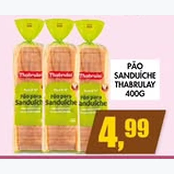Pão Sanduíche Thabrulay 400 g