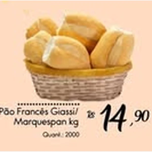 Pão Francês Giassi