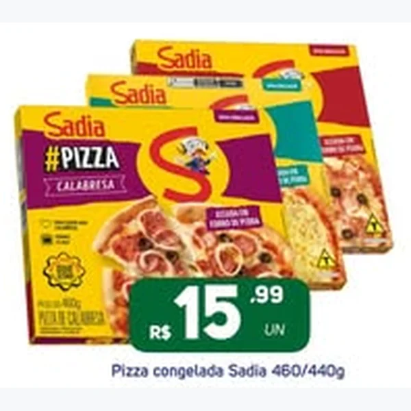 Pizza Congelada Sadia 460 g