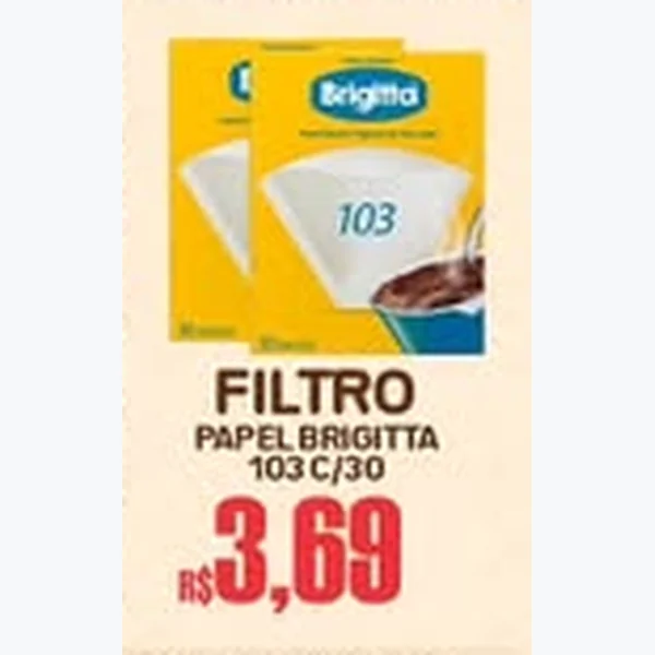 Filtro de Papel Brigitta 30 un