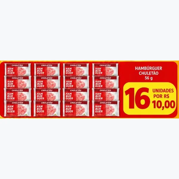 Hambúrguer Chuletão 56 g
