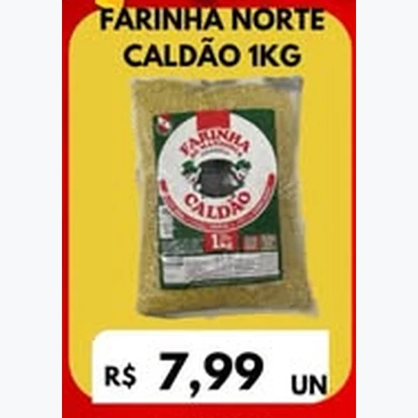 Farinha de Mandioca Caldão 1 kg