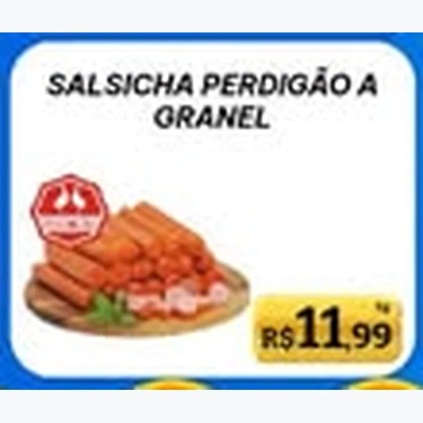 Recorte do encarte de Salsicha Perdigão
