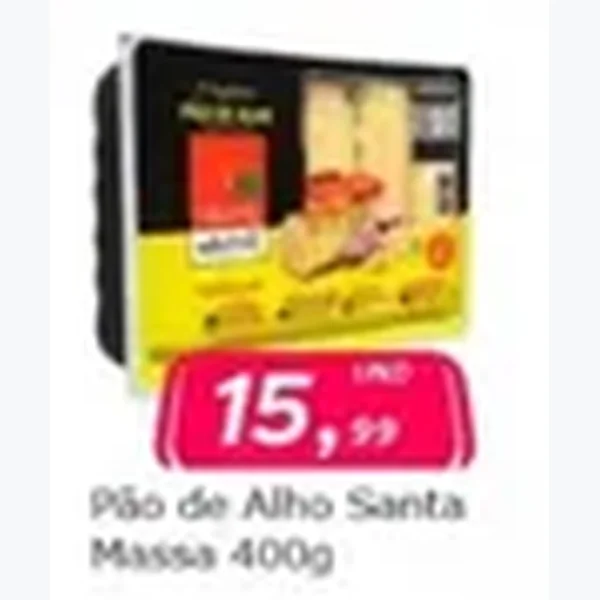 Pão de Alho Santa Massa 400 g