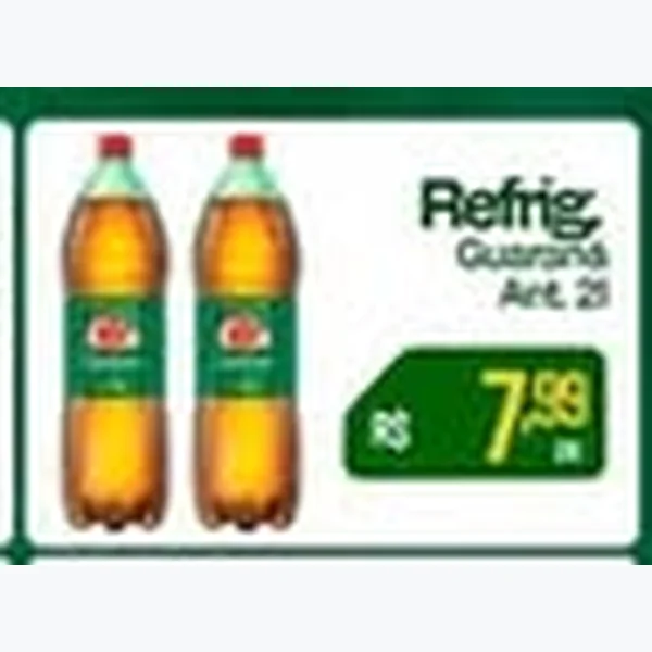 Recorte do encarte de Refrigerante Guaraná Antarctica 2 L