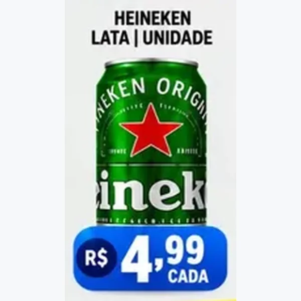 Recorte do encarte de Cerveja Heineken
