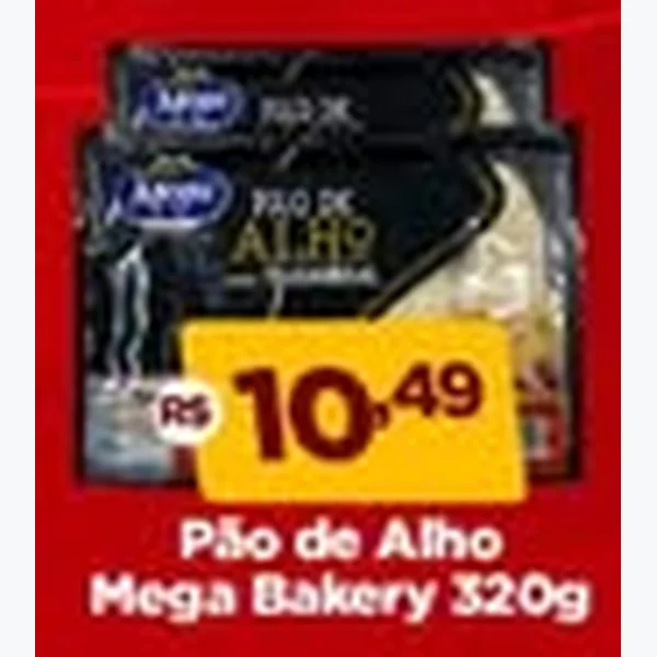 Pão de Alho Mega Bakery 320 g