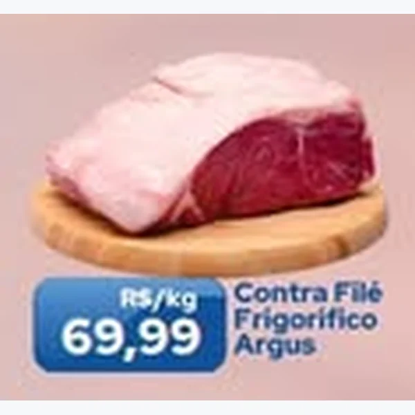 Recorte do encarte de Contra Filé Frigorífico Argus