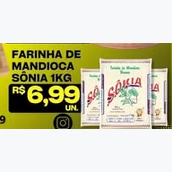 Farinha de Mandioca Sônia