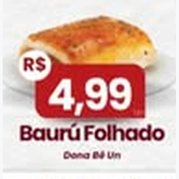 Baurú Folhado Dona Bê