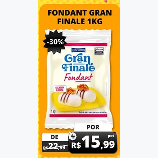 Fondant Gran Finale 1 kg