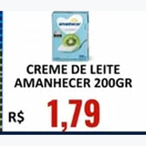 Creme de Leite Amanhecer 200 g