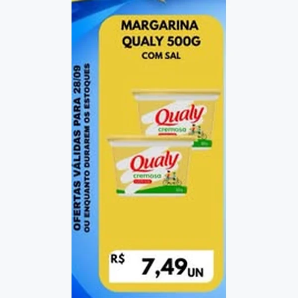 Margarina com Sal Qualy 500 g