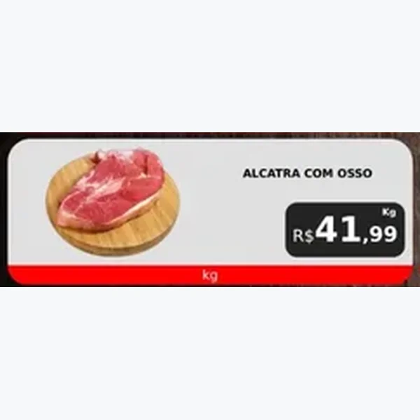 Alcatra com Osso