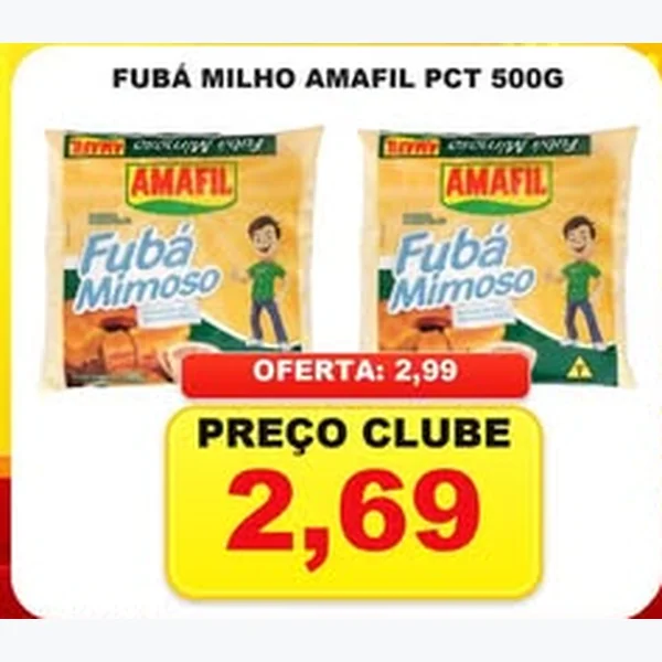 Fubá Mimoso Amafil 500 g