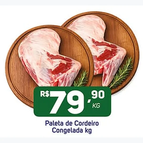Paleta de Cordeiro Congelada