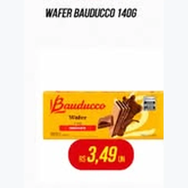 Recorte do encarte de Wafer Bauducco