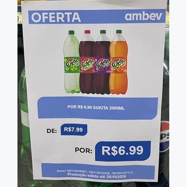 Refrigerante Sukita 2000 ml