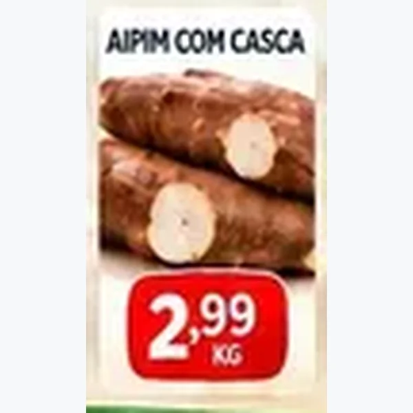Aipim com Casca