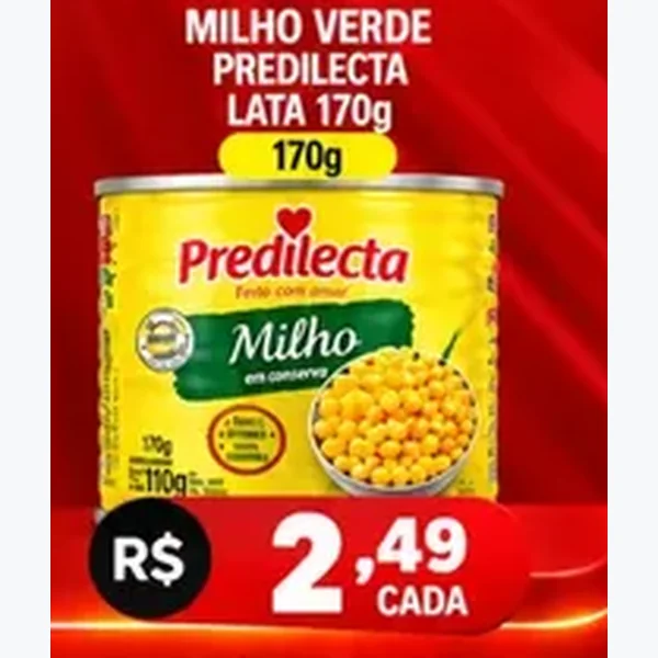 Milho Verde Predilecta 170 g