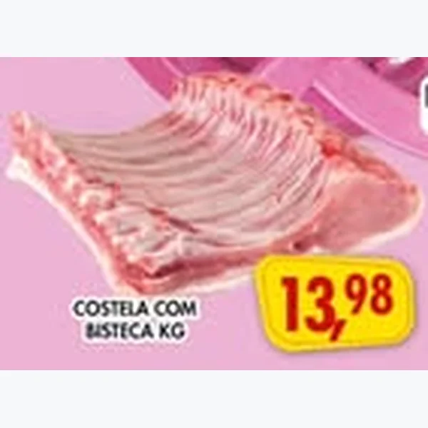 Recorte do encarte de Costela com Bisteca