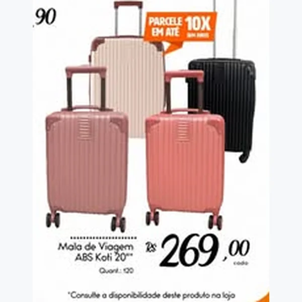 Mala de Viagem Abs Koti 20 un