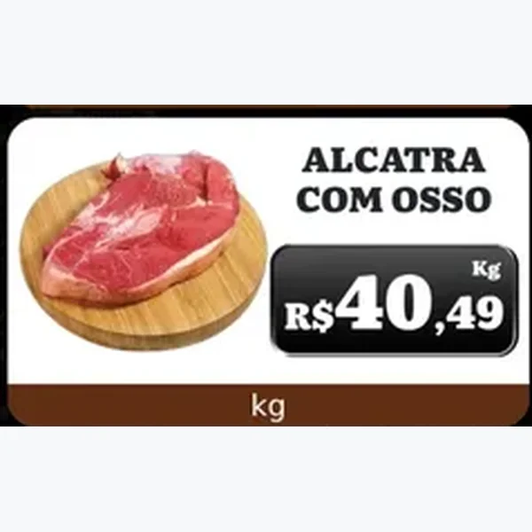 Alcatra com Osso