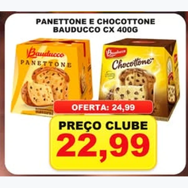 Chocottone Bauducco 400 g
