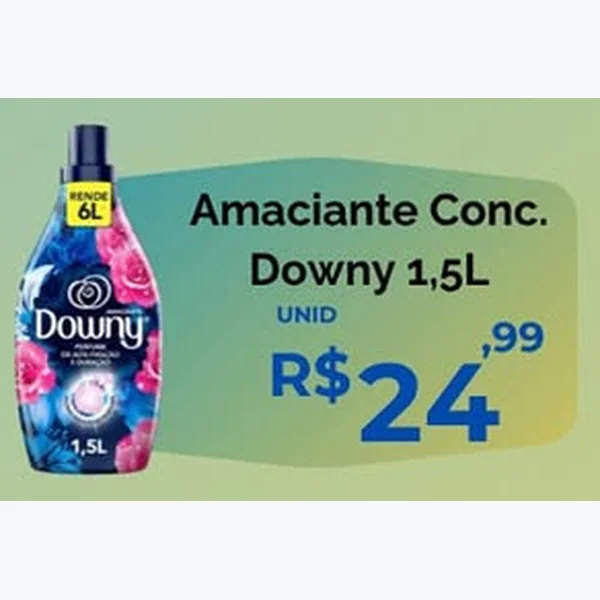 Amaciante Conc. Downy 1,5 L