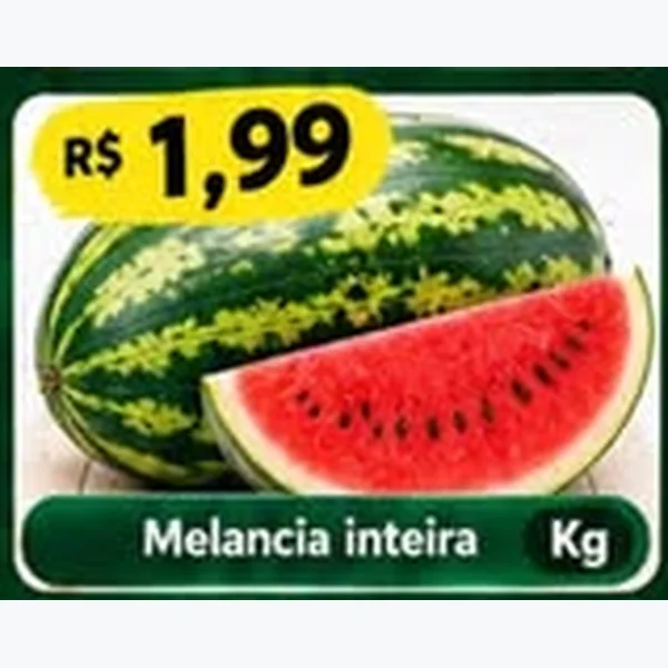 Recorte do encarte de Melancia Inteira