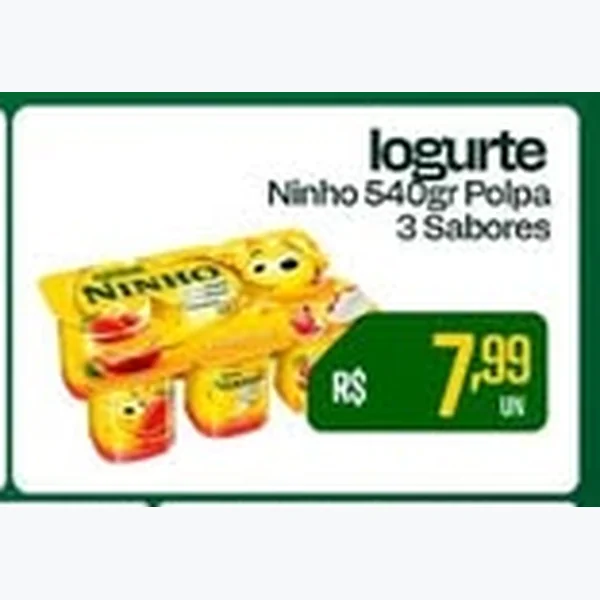 Iogurte Polpa Ninho 540 g
