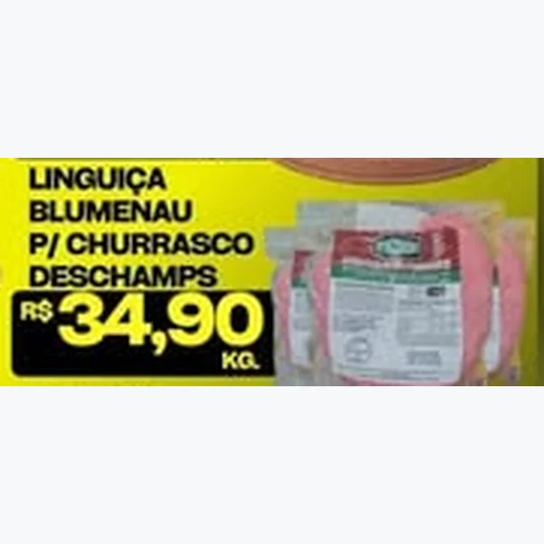 Linguiça Blumenau para Churrasco Deschamps